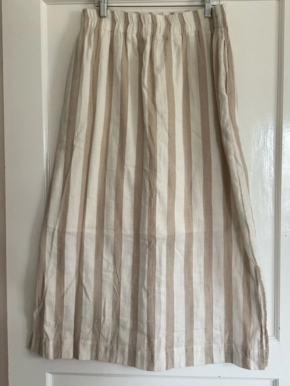 Neuflora Striped Cotton Skirt